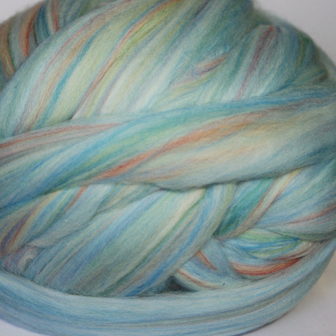 100% Merino Wool Spinning / Felting Fiber Combed Top - 4 ounces of Primrose