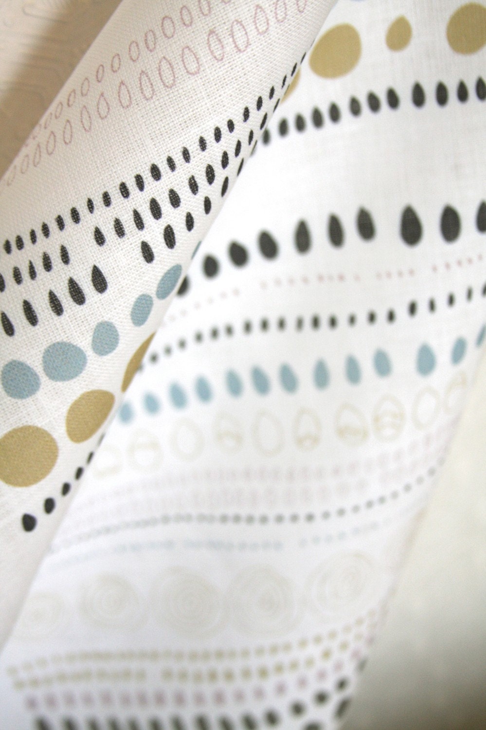 Dots Linen Tea Towel