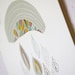 Rainfall Stitched and Signed Print 8 x 10