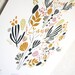 2012 Floral Wall Calendar