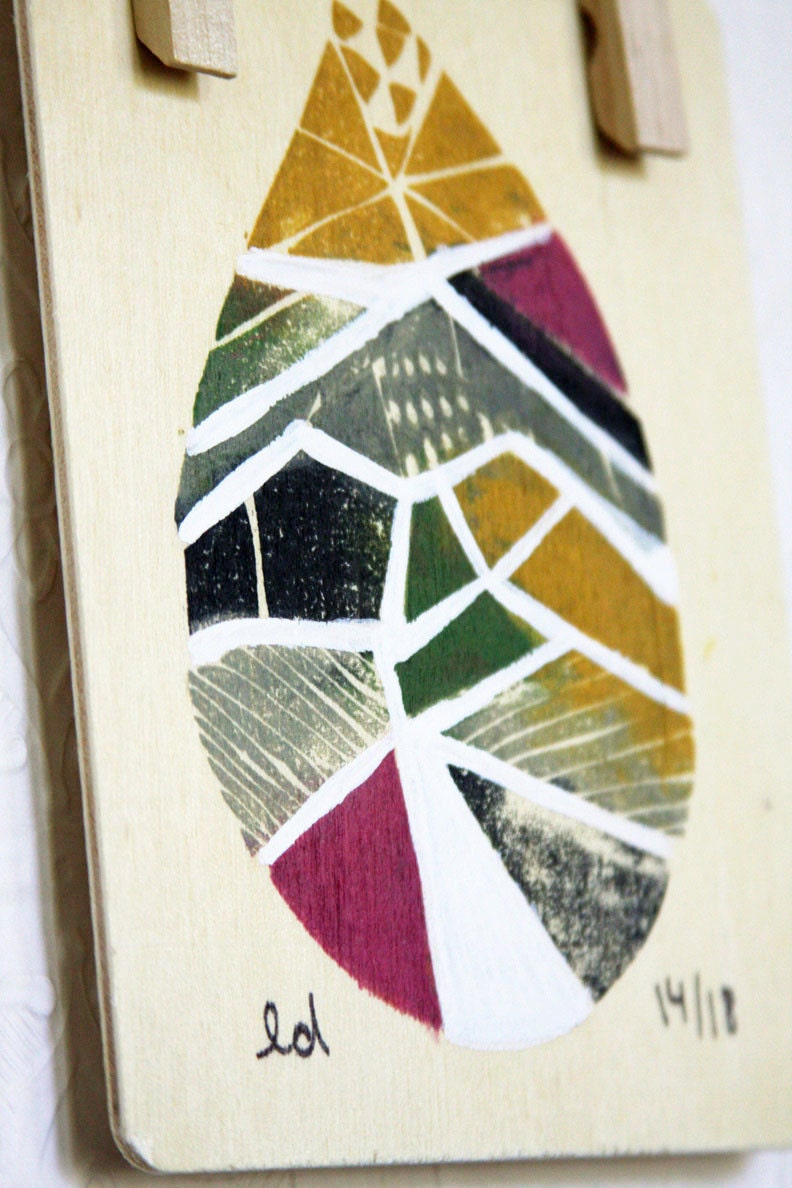 Raindrop Gocco Print