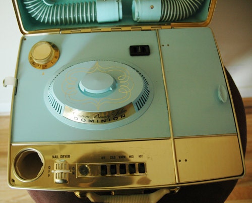 Vintage Hair Dryer with Cap "Custom Beauty Salon" by Dominion