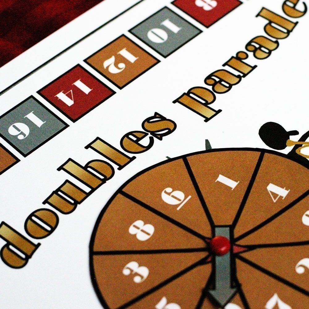 Doubles Parade Printable Game and Skill Sheet