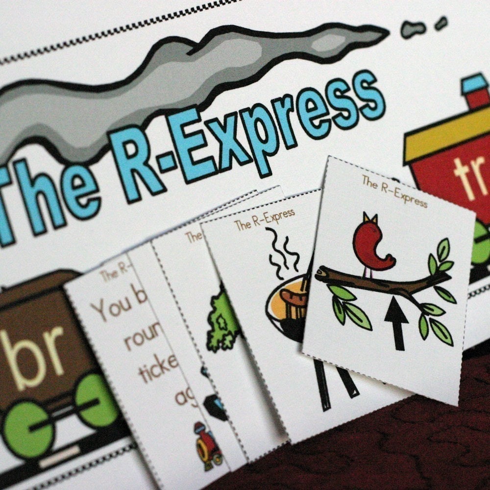 The R-Express Printable Game and Skill Sheet