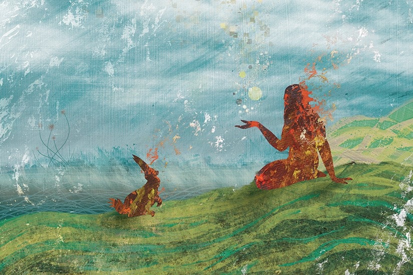Storytelling - 24x36 LARGE Wall Art Print