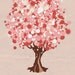 Pink Champagne Tree - 12x18