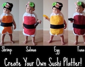 Sushi- Halloween Costume- Sushi Costume Baby Costume Toddler Costume