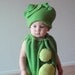 Baby Costume Toddler Costume Halloween Costume Pea Costume  Pea Pod