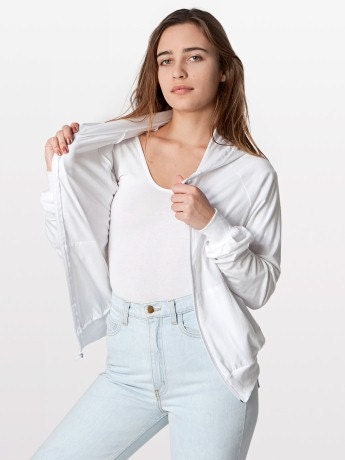 Rhinestone Bride, Bridesmaid, Maid of Honor American Apparel Fine Jersey Sweatsuit
