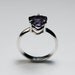Alexandrite Silver Ring Made to order in your size