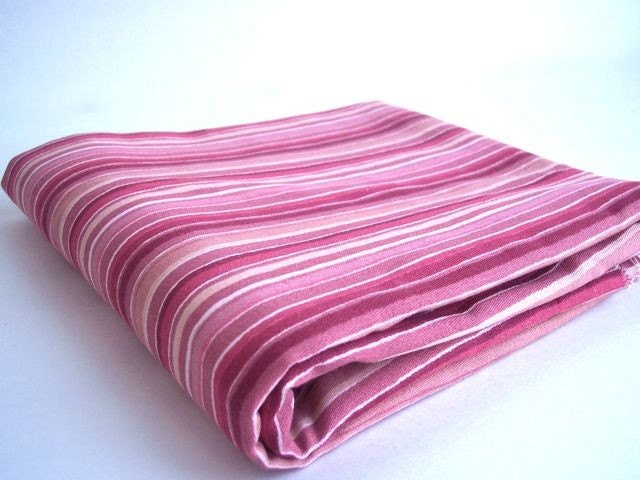 Home Decor fabric - Pretty Pink Stripes