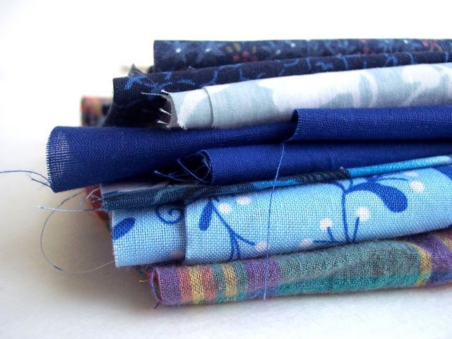 Fabric Scrap Pack - Blues