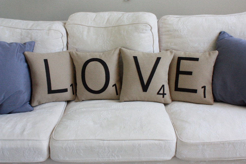 LOVE Letter Pillows - CASES ONLY