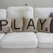 PLAY Letter Pillows - CASES ONLY