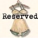 Reserved Custom Listing for Kristen - Rush