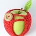 PDF Crochet Pattern - Adorable Apple Cozy