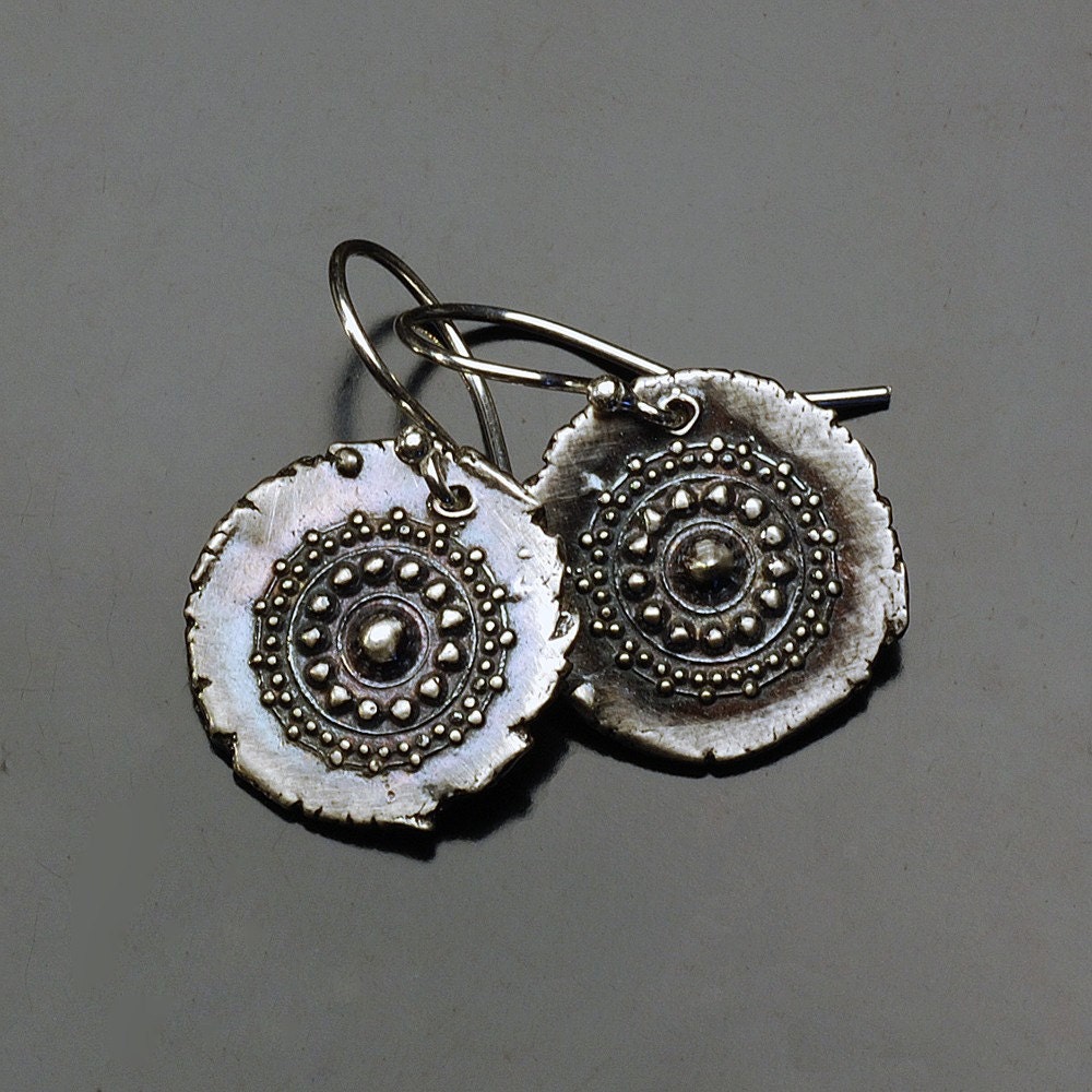 Rustic Rounds Earrings