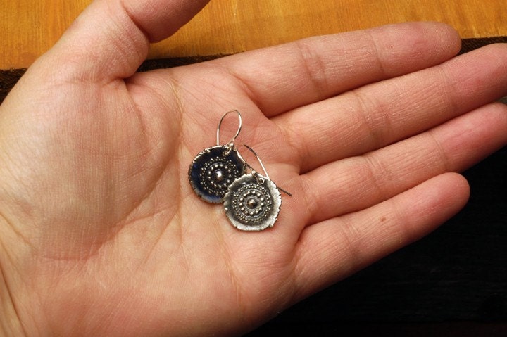 Rustic Rounds Earrings