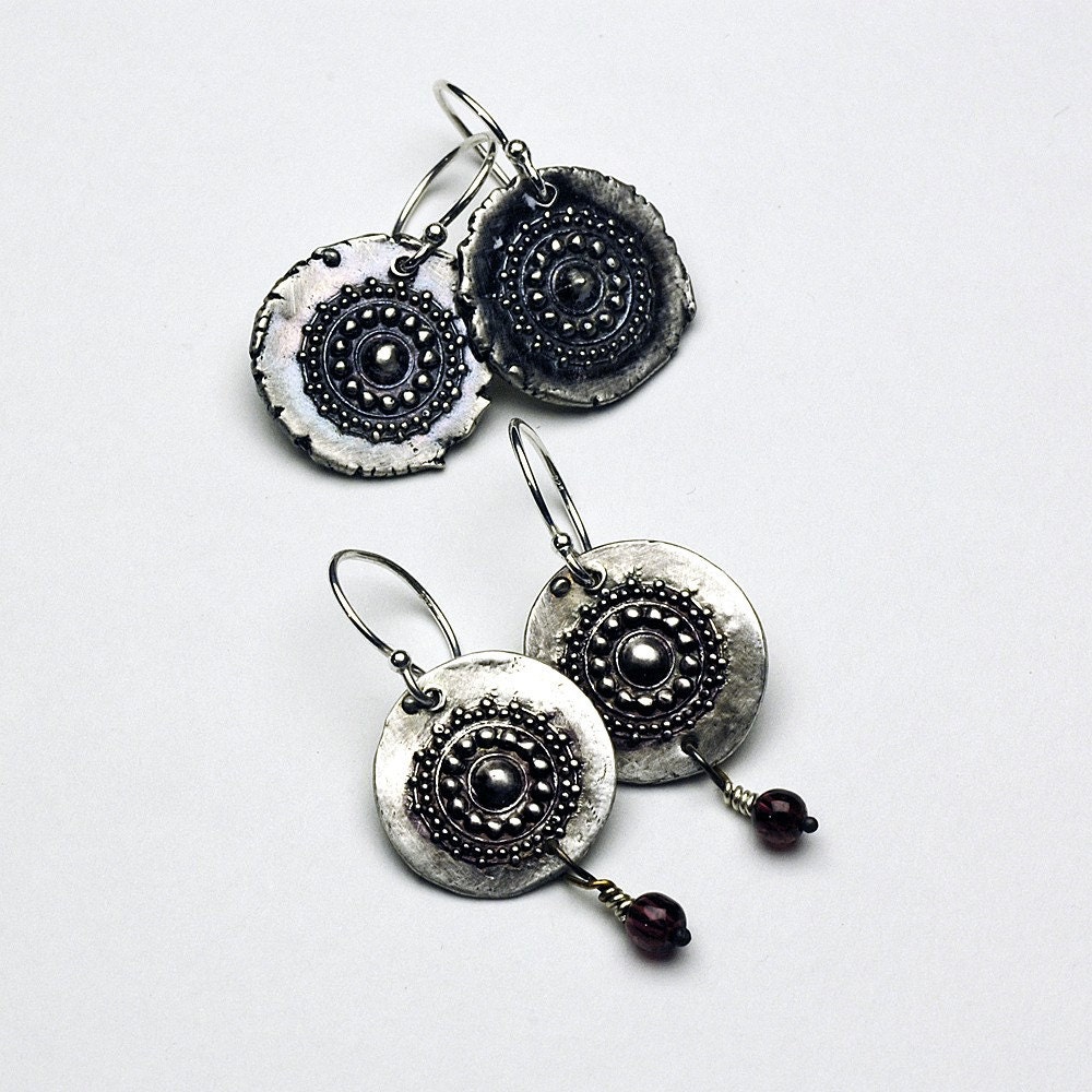 Rustic Rounds Earrings