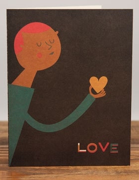 Love in Black Card