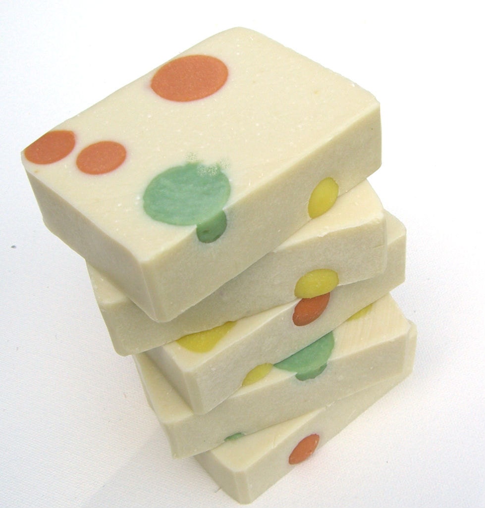 Handmade Soap Casaba Honeydew Eye Candy Bar