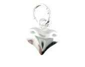 Add a Heart Charm - Sterling Silver Puffy Heart Charm