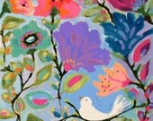 Nursery Art Print - Oh So Early- Print by Karen Fields 11 x 14