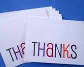 Thank You Note Card Set