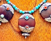 Cocoa Resin and Red Aventurine