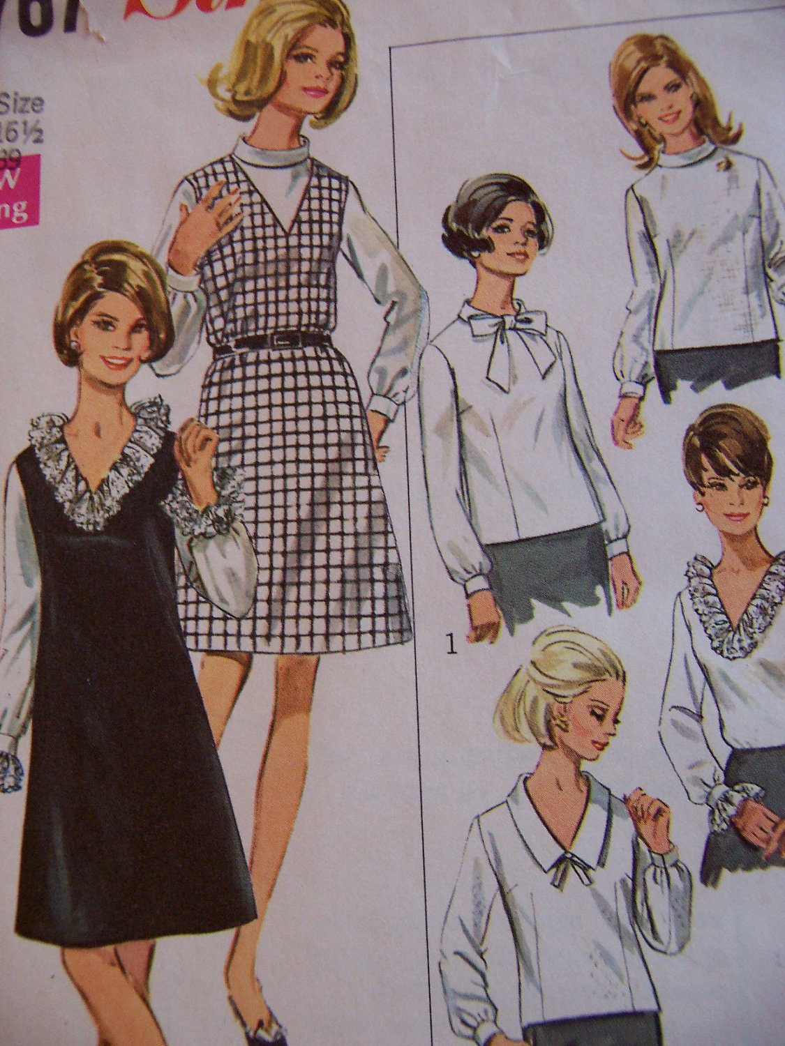 1968 vintage simplicity pattern 7767