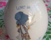 holly hobbie love is the nicest gift of all egg