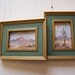 two small original oil paintings
