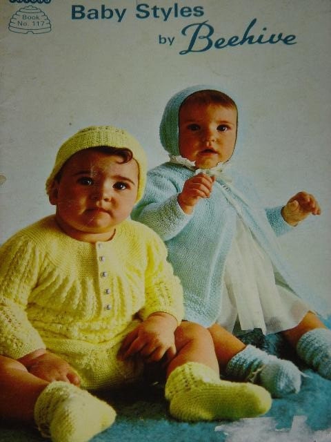 Baby Styles PATTERN Book by Beehive Patons patterns number 117