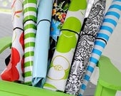 Oilcloth Market Tote nautical stripes many colors