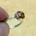 20% off coupon code SUMMERSALE Baltic Amber Stackable Ring