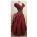 Lady Scarlet - Custom Size - Burgundy Under Bust Corset, Puff Sleeve Top, Skirt, Add-A-Bustle by LoriAnn
