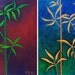 Original Oil Painting "Bamboo" By qiqigallery