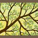Original Modern Abstract Palette Knife Acrylic Painting Landscape Tree Branches Wall Decor "the New Life" by QIQIGALLERY