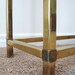 MID CENTURY Credenza Console Table by MASTERCRAFT with Antiqued Bronze Finish