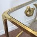 MID CENTURY Credenza Console Table by MASTERCRAFT with Antiqued Bronze Finish