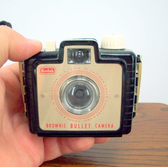 Kodak Brownie Bullet Camera Vintage 1950s by SuzisCornerBoutique