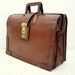 The Very Masculine Brown Vintage Leather Attache Case