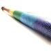 Painted Baseball Bat: Little Rainbow Peace (piece) Maker