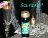 SCENTED Teal PEACOCK Mist Writing and Dip INK