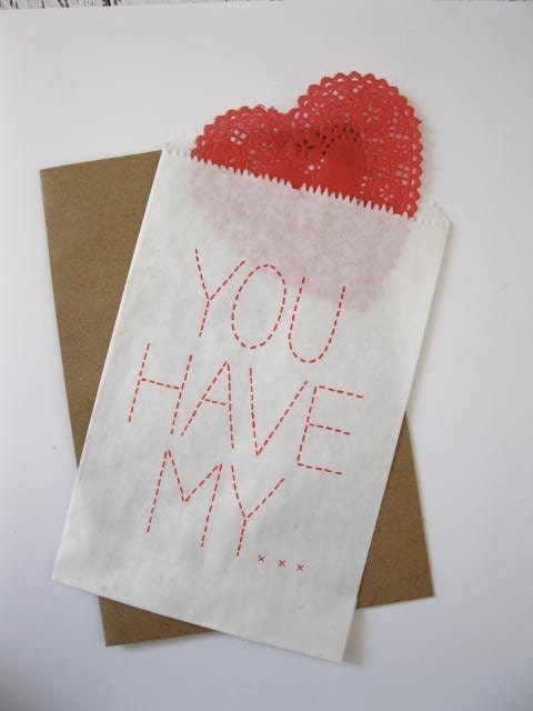 YOU HAVE MY HEART card