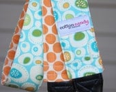 Pebbles and Dots Reversible Camera Strap