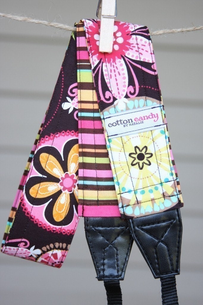 Cha Cha Carnival Reversible Camera Strap