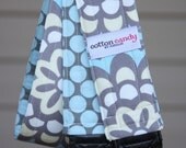 Blue Dot Blue Reversible Camera Strap