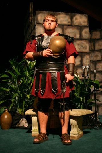 Biblical Roman Soldier Costume  3 piece set reduce 50 percent