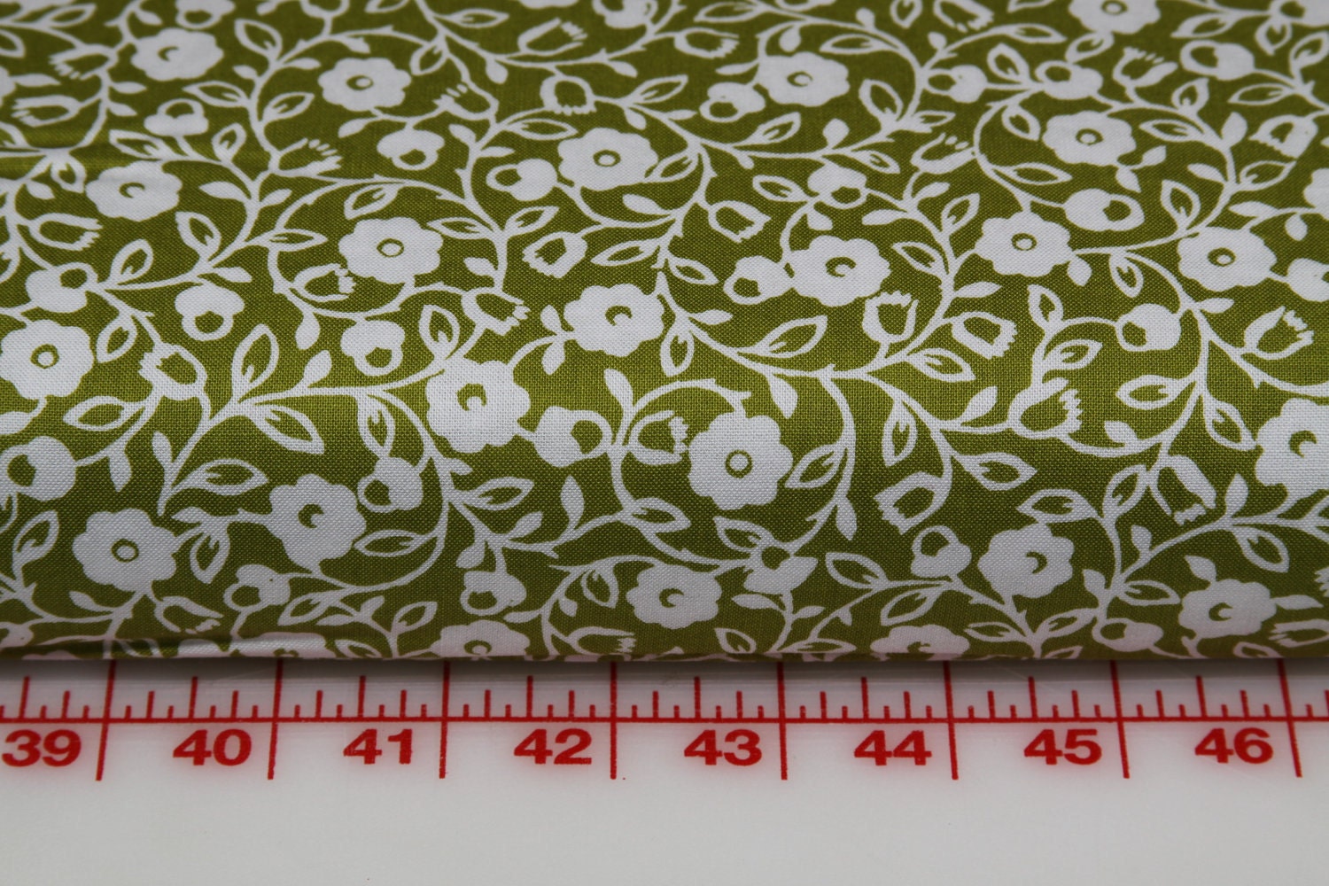 Michael Miller  Honey Swirl  CX4533-Herb Green Quilting Weight  Cotton  One Yard  no 24